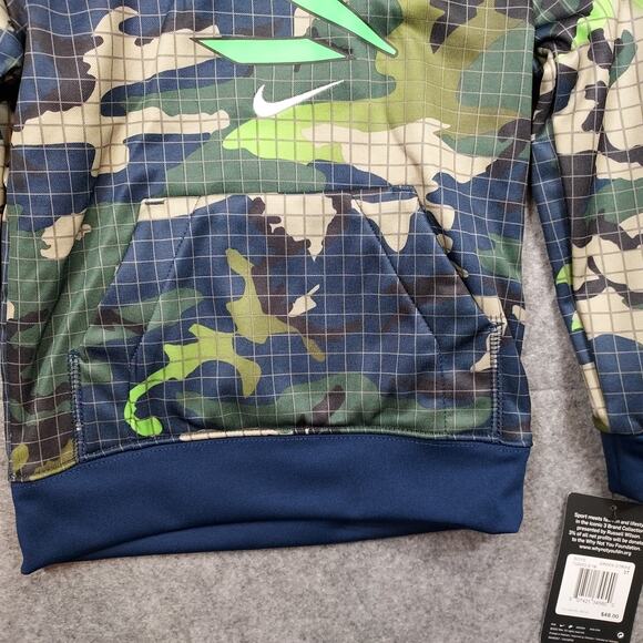 Boys 3T Nike Dangeruss Camo Pullover Hoodie Gorpcore - Picture 4 of 11